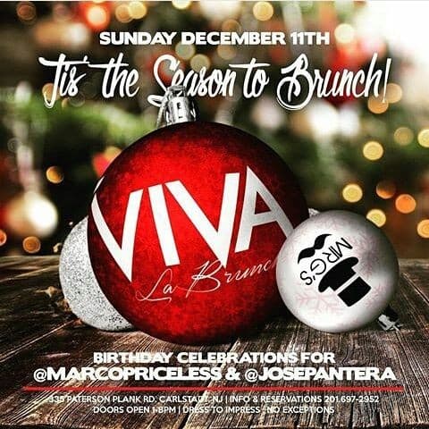 Event - Viva La Brunch Christmas Edition At Mr.Gs - Carlstadt, New Jersey - December 11, 2016 | concert tickets