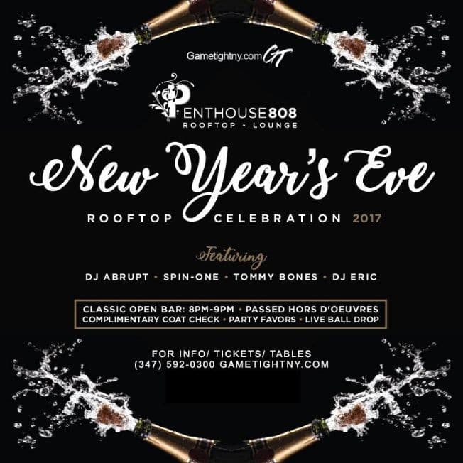 Event - Penthouse 808 New Years Eve - Queens, New York - December 31, 2016 | concert tickets