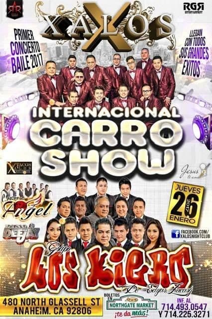 Event - Int. Carro Show Y Los Kiero - Anaheim, California - January 26, 2017 | concert tickets
