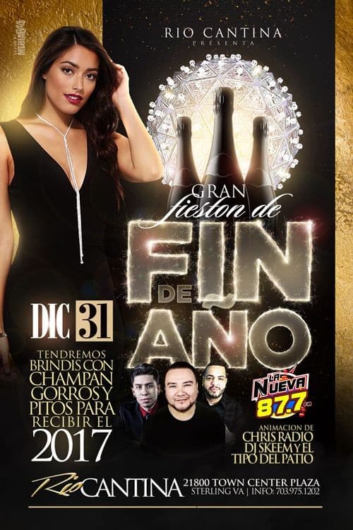 Event - Gran Fieston de Fin de Año - Sterling, Virginia - December 31, 2016 | concert tickets
