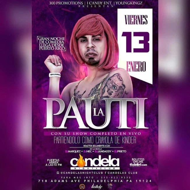 Event - La Pauti En Vivo - Philadelphia, Pennsylvania - January 13, 2017 | concert tickets