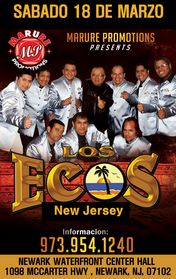 Event - LOS ECOS EN NEW JERSEY - Newark, New Jersey - 18 de marzo de 2017 | concert tickets