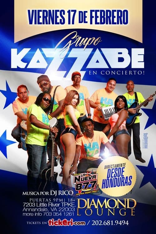 Event - Grupo Kazzabe en Concierto - Annandale, Virginia - February 17, 2017 | concert tickets