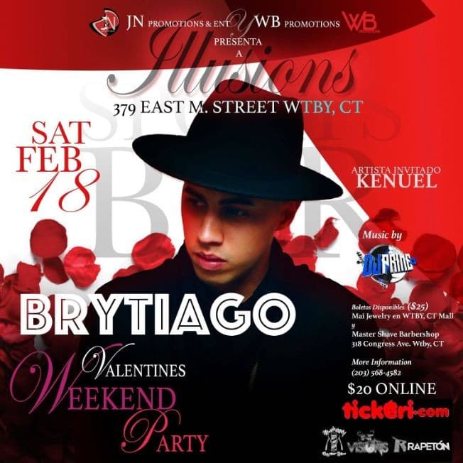 Event - Brytiago Live in concert - Waterbury, Connecticut - February 18, 2017 | concert tickets