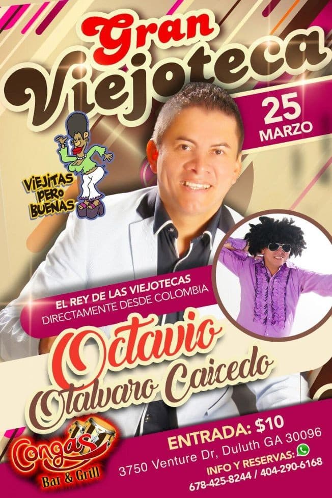 Event - Octavio Otalvaro Caicedo - Duluth, Georgia - March 25, 2017 | concert tickets