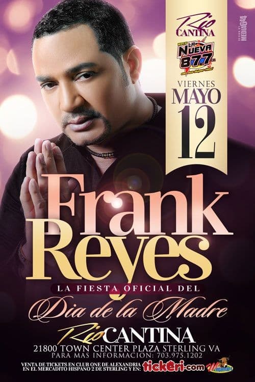 Event - Frank Reyes en concierto - Sterling, Virginia - 12 de mayo de 2017 | concert tickets