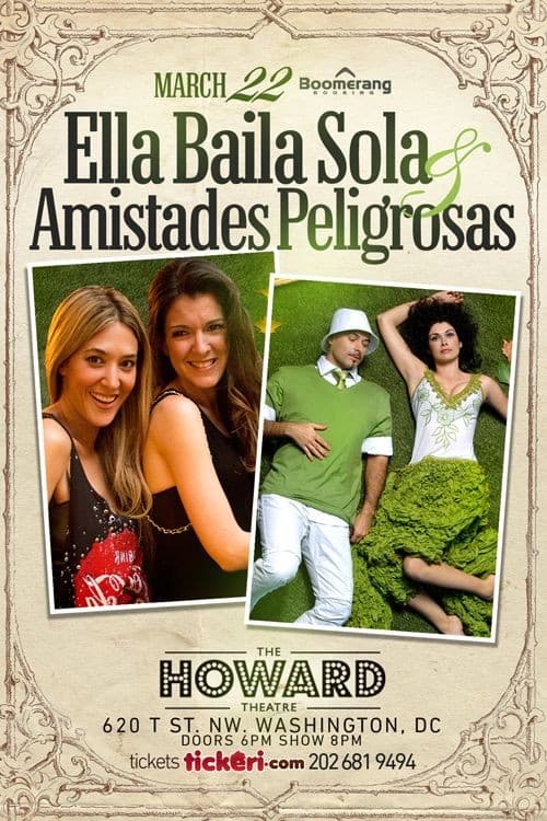 Event - Ella Baila Sola & Amistades Peligrosas en DC - Washington, District Of Columbia - March 22, 2017 | concert tickets