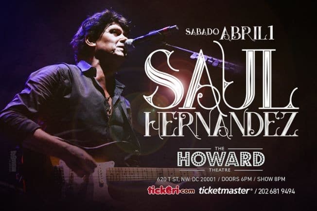 Event - Saul Hernandez CANCELED - Washington, District Of Columbia - April 1, 2017 | concert tickets
