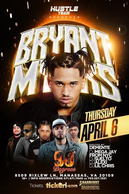 Event - Bryant Myers Live in Virginia - Manassas, Virginia - April 6, 2017 | concert tickets