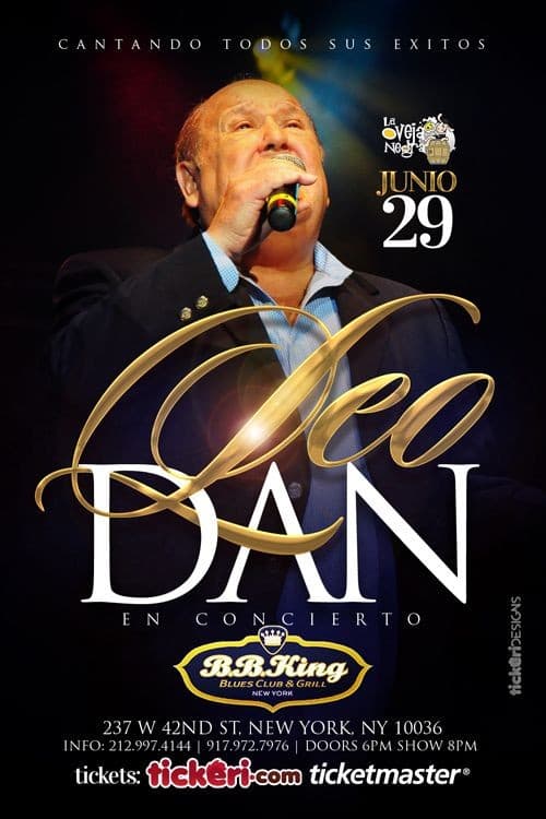 Event - Leo Dan en New York,NY - New York, New York - June 29, 2017 | concert tickets