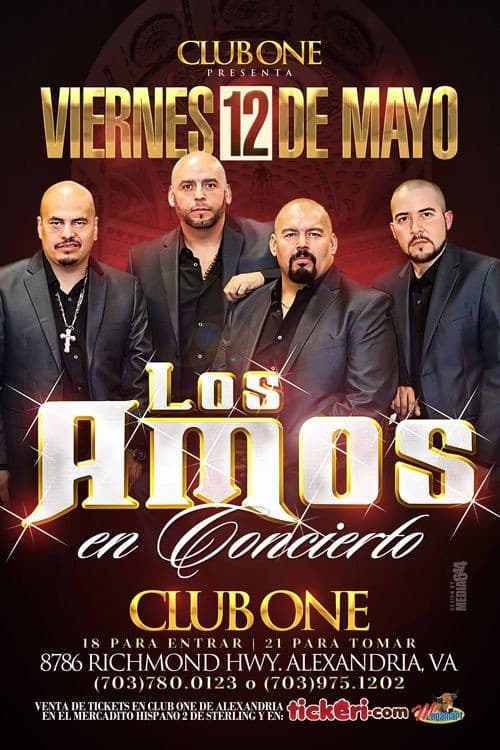 Event - Los Amos en Alexandria,VA - Alexandria, Virginia - May 12, 2017 | concert tickets
