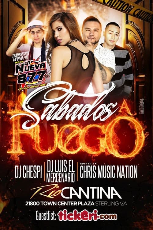 Event - Sabados a Fuego en Sterling,VA - Sterling, Virginia - April 8, 2017 | concert tickets