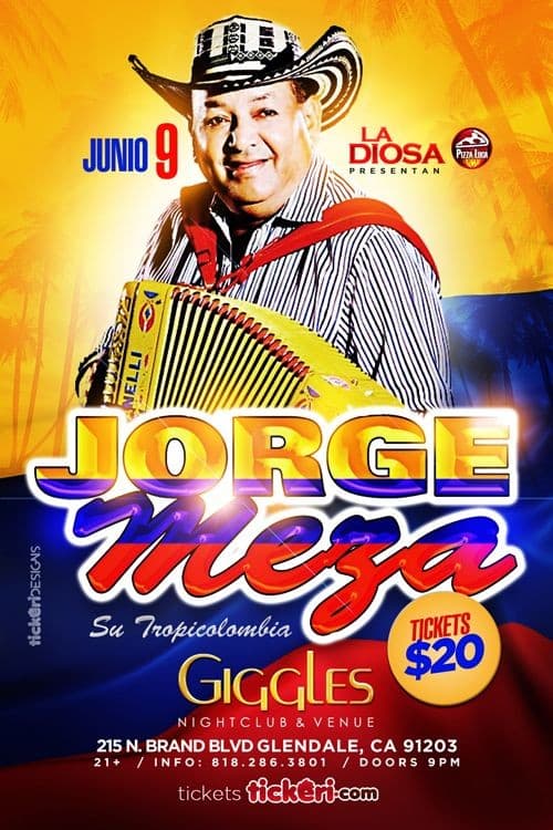 Event - JORGE MEZA EN LOS ANGELES - Glendale, California - 28 de enero de 2017 | concert tickets