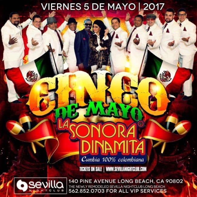 Event - La Sonora Dinamita en Long Beach - Long Beach, California - May 5, 2017 | concert tickets