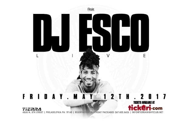 Event - Dj Esco Live! - North Bergen, New Jersey - May 12, 2017 | concert tickets