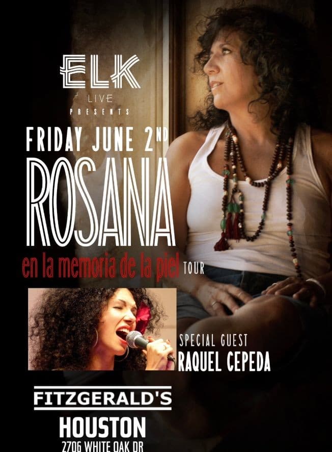 Event - Rosana en Houston,TX - Houston, Texas - June 2, 2017 | concert tickets