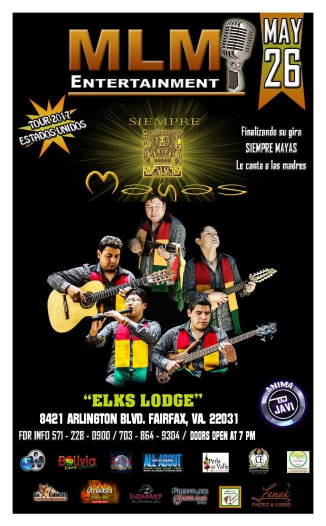 Event - Siempre Mayas en Fairfax,VA - Fairfax, Virginia - May 26, 2017 | concert tickets