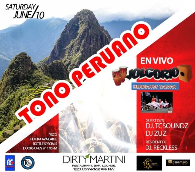 Event - Tono Peruano en Washington,DC - Washington, District Of Columbia - 10 de junio de 2017 | concert tickets