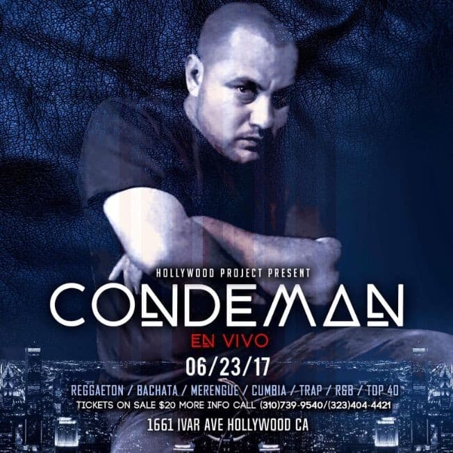 Event - CONDEMAN LIVE AT PROJECT - Los Angeles, California - June 23, 2017 | concert tickets