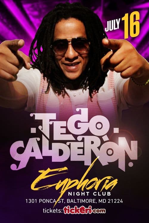 Event - Tego Calderon en Baltimore,MD - Baltimore, Maryland - 16 de julio de 2017 | concert tickets