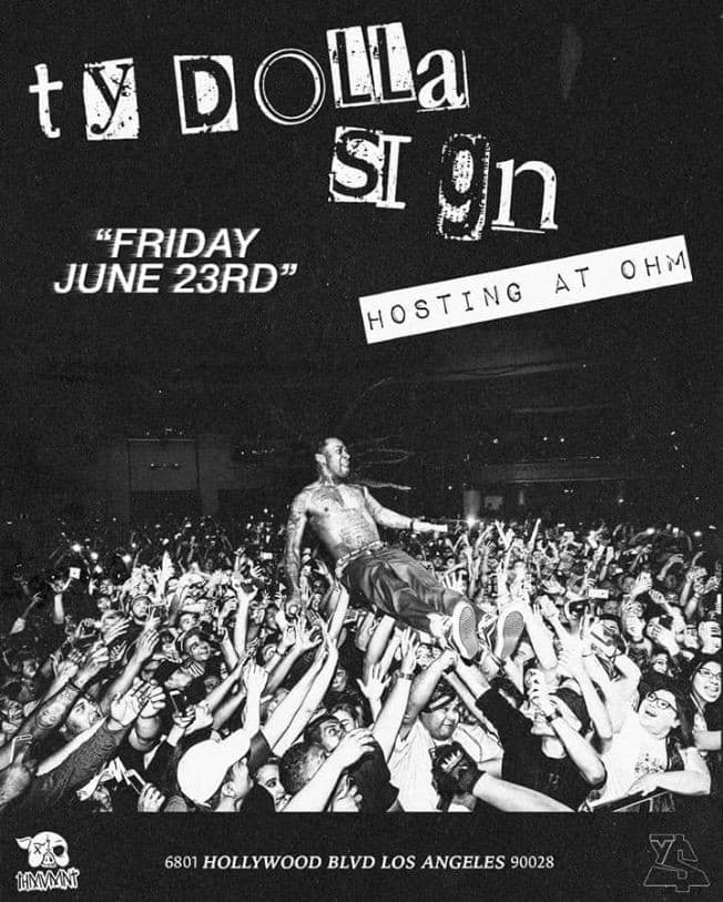 Event - Ty $ Sign - Los Angeles, California - June 23, 2017 | concert tickets