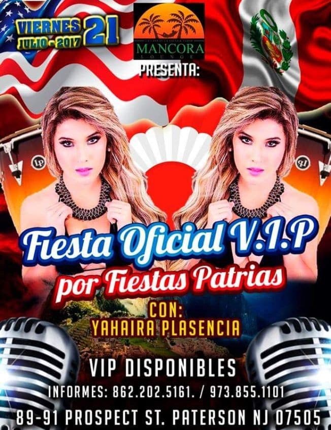 Event - Yahaira Plasencia en Paterson,NJ - Paterson, New Jersey - July 21, 2017 | concert tickets