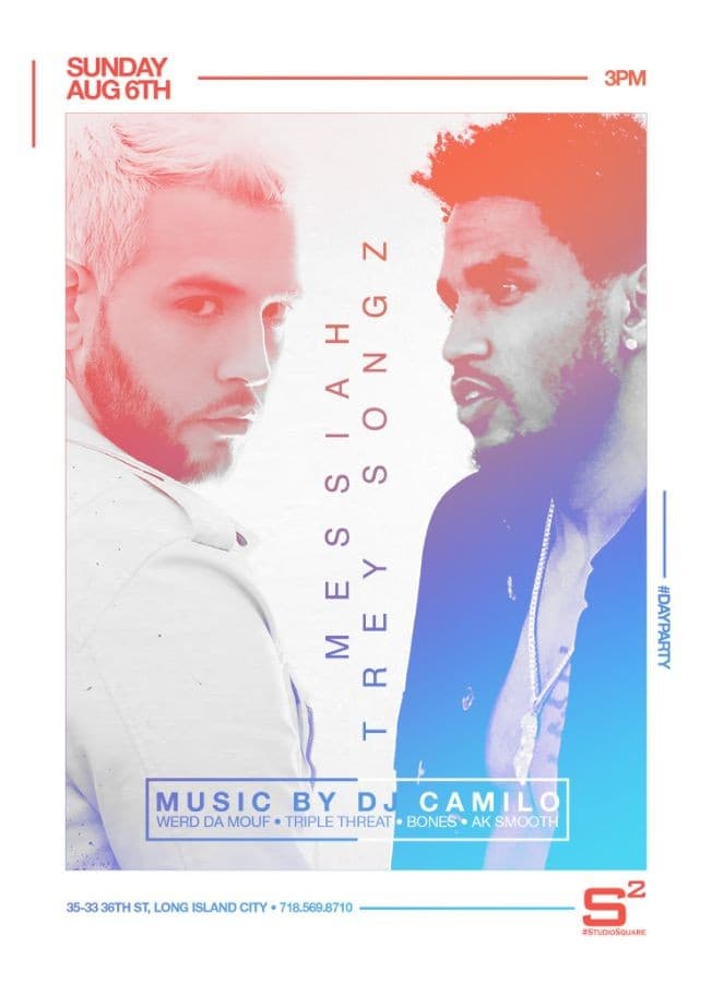 Event - Trey Songz & Messiah Live With DJ Camilo At Studio Square - Astoria, New York - August 6, 2017 | concert tickets