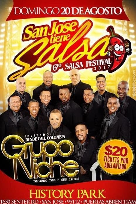 Event - Grupo Niche en Concierto - San Jose, California - 20 de agosto de 2017 | concert tickets