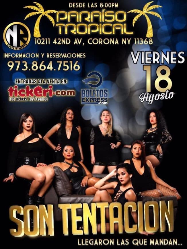 Event - SON TENTACION en QUEENS, NY - corona, New York - August 18, 2017 | concert tickets