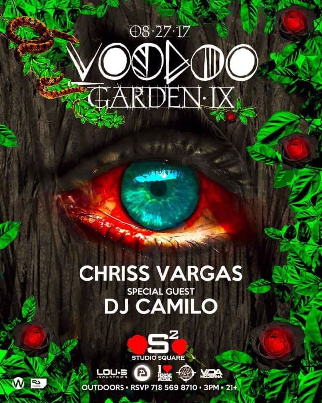 Event - Voodoo Garden IX DJ Camilo Live At Studio Square - Astoria, New York - August 27, 2017 | concert tickets