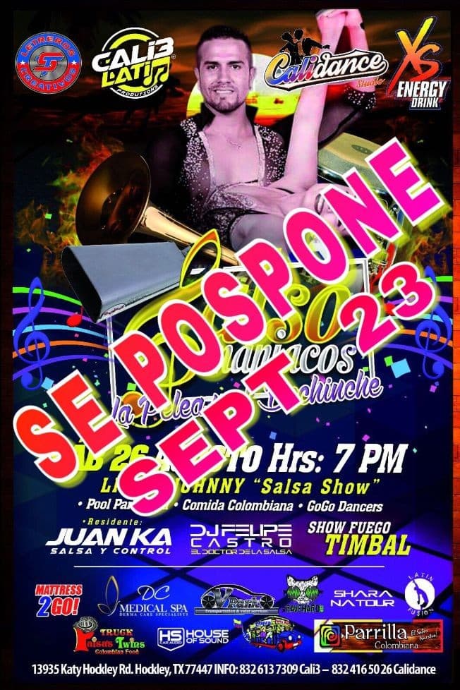 Event - SALSOMANIACOS vol.6 La Pelea y el Bochinche - Hockley, Texas - September 23, 2017 | concert tickets