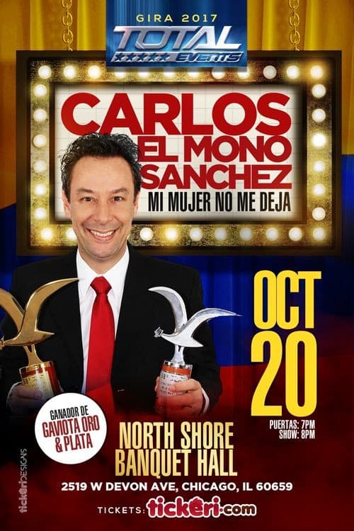 Event - Carlos "El Mono" Sanchez en Chicago,IL - Chicago, Illinois - October 20, 2017 | concert tickets