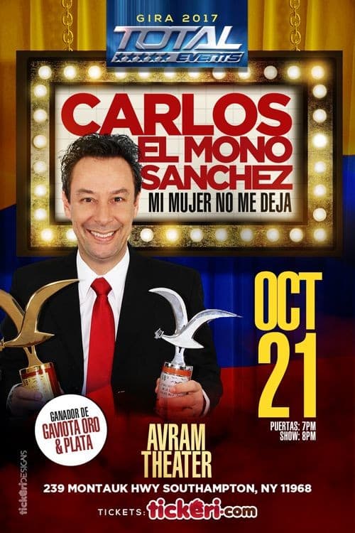 Event - Carlos "El Mono" Sanchez en Southampton,NY - Southampton, New York - October 21, 2017 | concert tickets