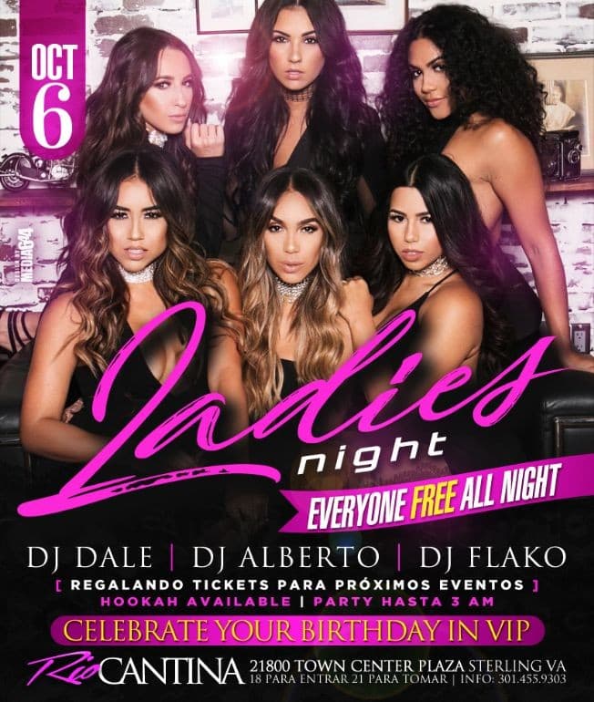 Event - Ladies Night en Sterling VA - Sterling, Virginia - October 6, 2017 | concert tickets
