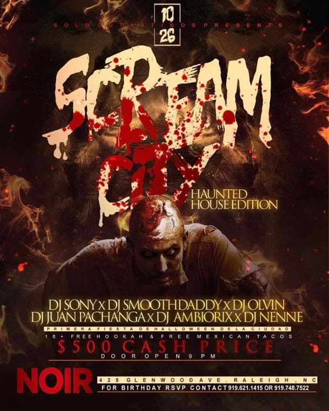 Event - Scream City-Haunted House in Raleigh,NC - Raleigh, North Carolina - October 26, 2017 | concert tickets