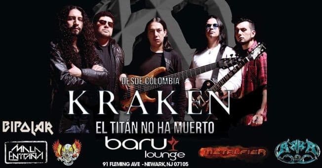 Event - KRAKEN en Concierto - Newark, New Jersey - November 24, 2017 | concert tickets