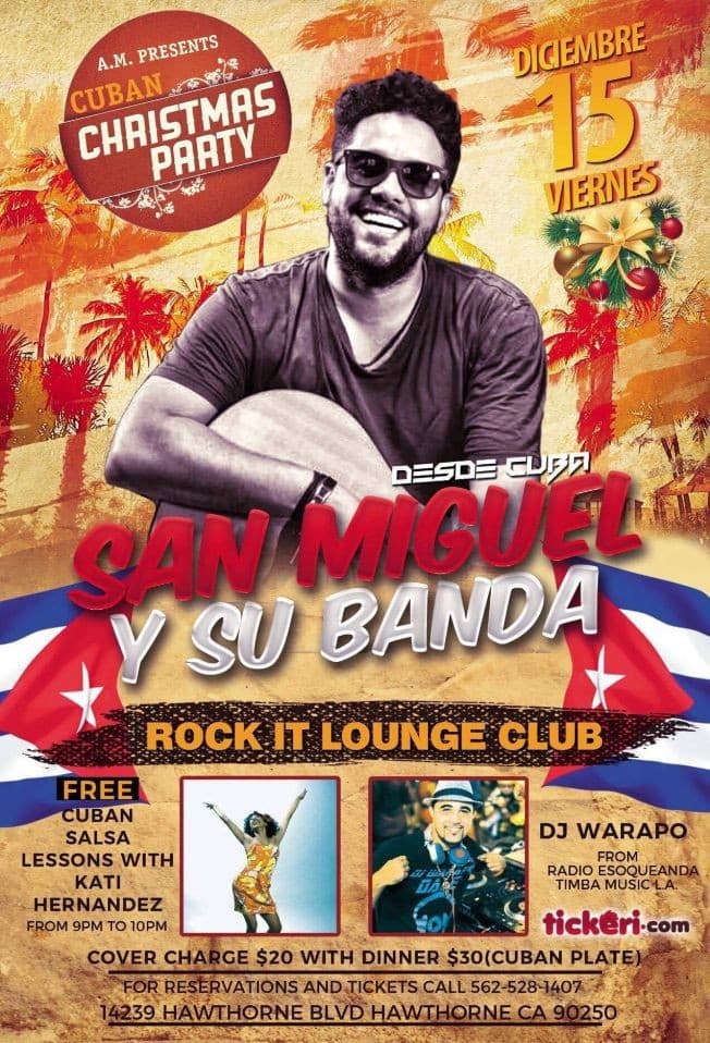 Event - San Miguel y Su Banda en Hawthorne,CA - Hawthorne, California - December 15, 2017 | concert tickets