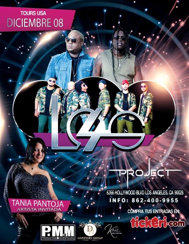 Event - Los 4 de Cuba y Tania Pantoja en Los Angeles - Los Angeles, California - December 8, 2017 | concert tickets