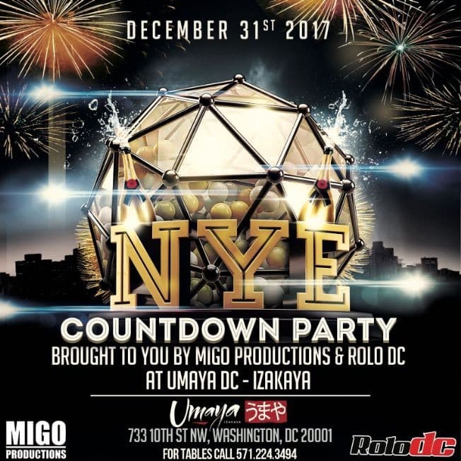 Event - NYE Countdown - Washington, District Of Columbia - December 31, 2017 | concert tickets