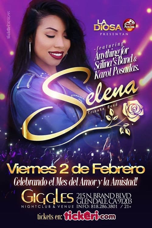 Event - SELENA El Tributo en Los Angeles - Glendale, California - February 2, 2018 | concert tickets