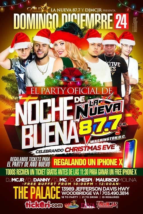 Event - El Party Oficial de Noche Buena en Woodbridge,VA - Woodbridge, Virginia - December 24, 2017 | concert tickets