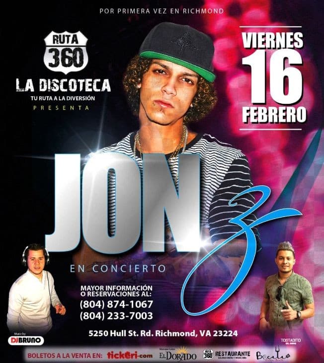 Event - Jon Z en Richmond,VA - Richmond, Virginia - February 16, 2018 | concert tickets