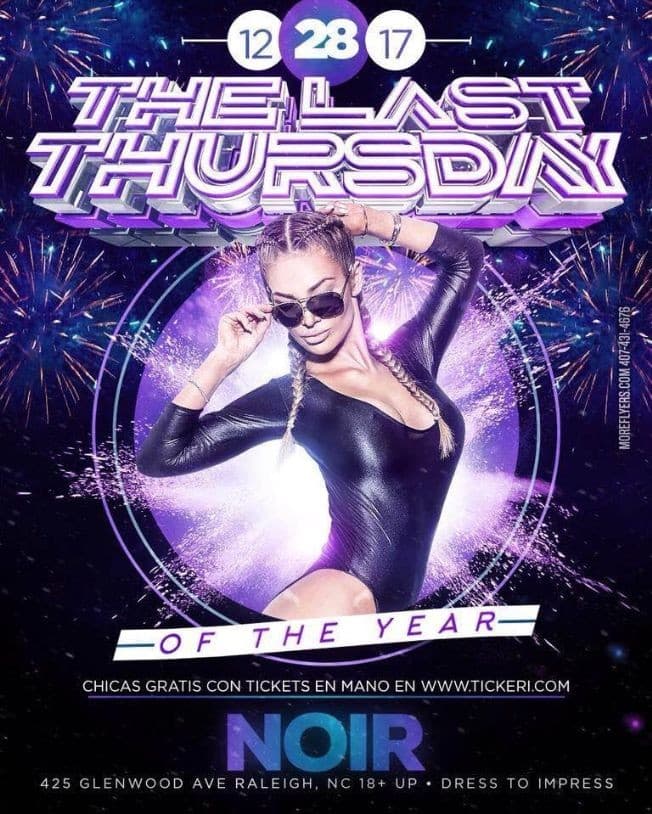 Event - the last thursday - Raleigh, North Carolina - December 28, 2017 | concert tickets