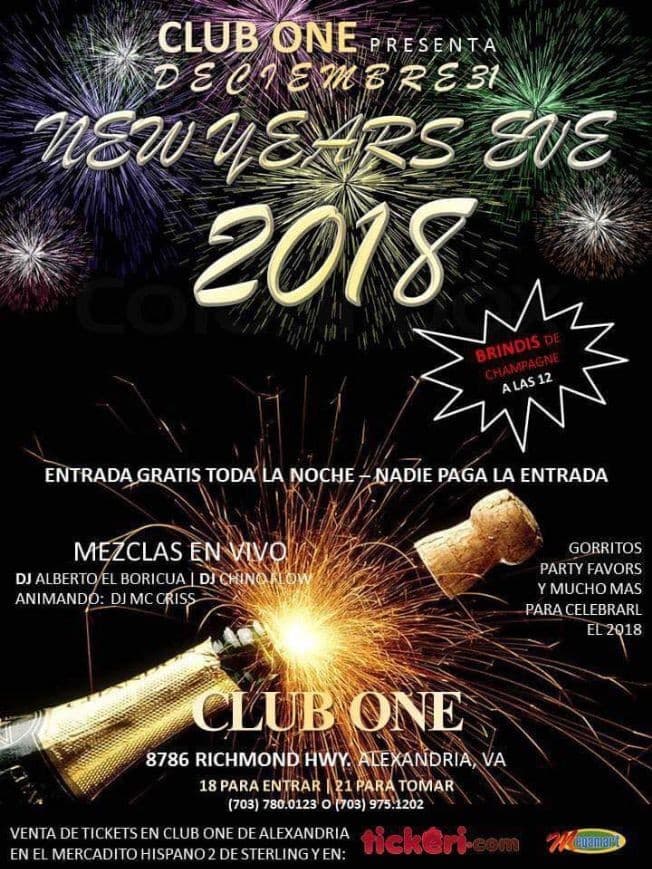 Event - New Years Eve 2018 in Alexandria,VA - Alexandria, Virginia - December 31, 2017 | concert tickets
