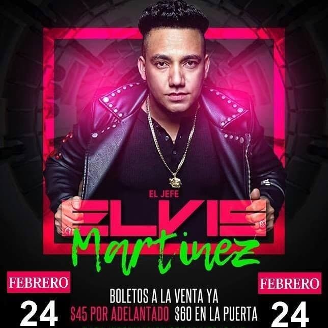 Event - Elvis Martinez en Phoenix - Phoenix, Arizona - 24 de febrero de 2018 | concert tickets