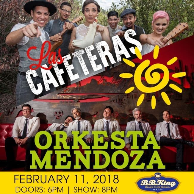 Event - Las Cafeteras & Orkestra Mendoza - New York, New York - 11 de febrero de 2018 | concert tickets
