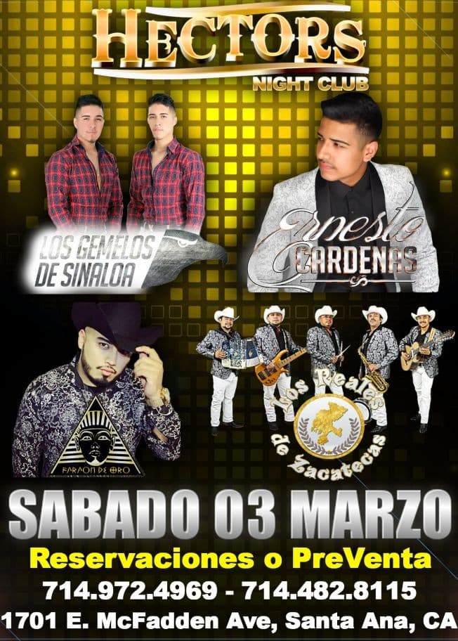 Event - AGARRON DE CORRIDOS! - Santa Ana, California - March 3, 2018 | concert tickets