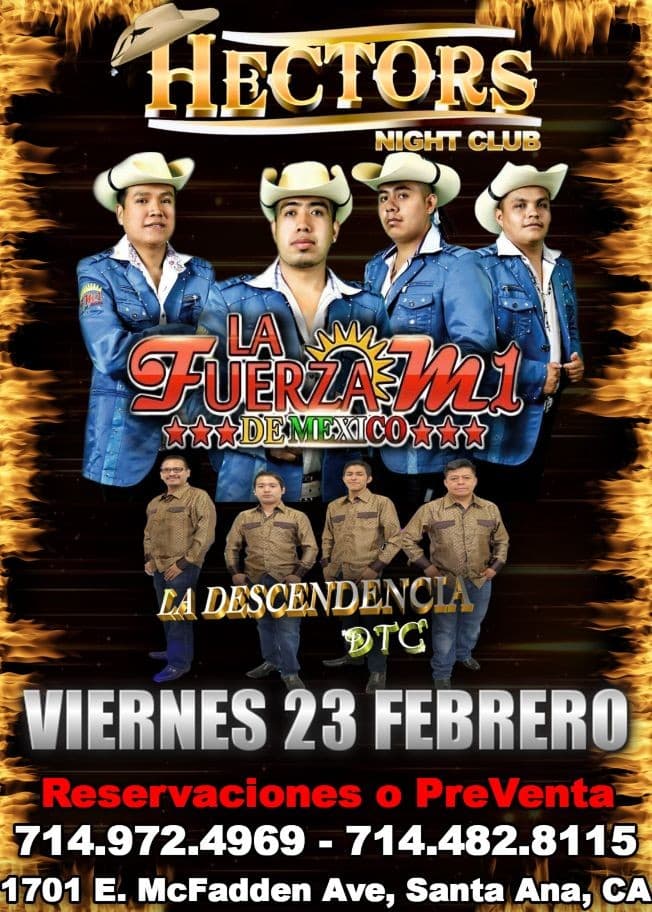 Event - VIERNES DE TIERRA CALIENTE! - Santa Ana, California - February 23, 2018 | concert tickets