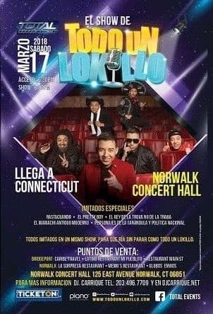 Event - El Show de Todo un Lokillo en Norwalk,CT - Norwalk, Connecticut - March 17, 2018 | concert tickets