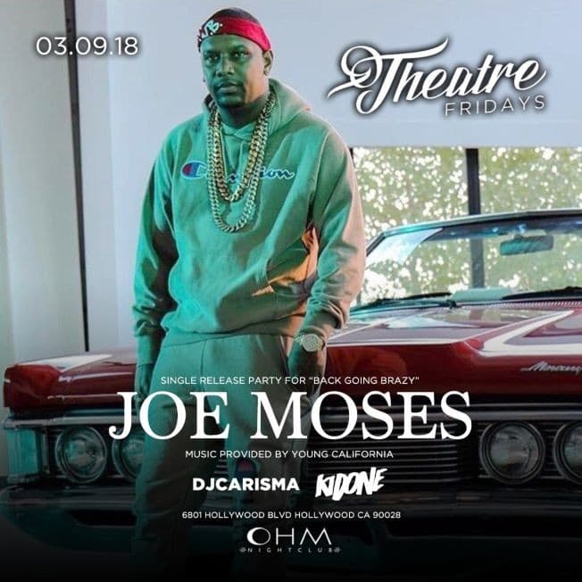 Event - Joe Moses Ohm Nightclub - Los Angeles, California - 9 de marzo de 2018 | concert tickets